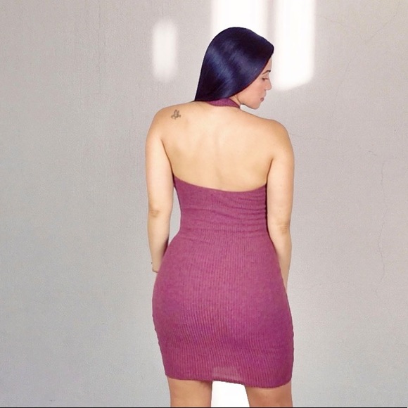 Lace Up Body-con Dress - Picture 5 of 5